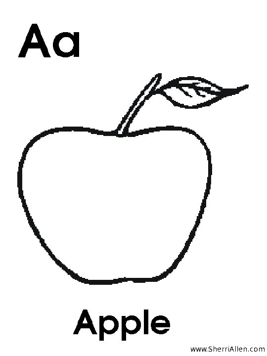 Free Alphabet Phonics Coloring Pages Sherriallen Apple Page Ant Abc