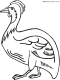 bird coloring page