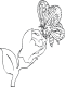 butterfly coloring page