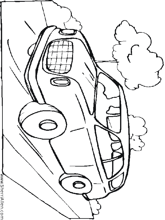 coloring pages of cars. Car Coloring Pages