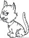 kitty cat coloring pages