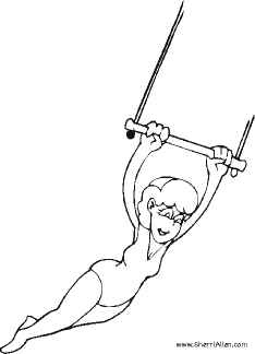 circus coloring page