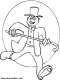 tap dancer coloring apge