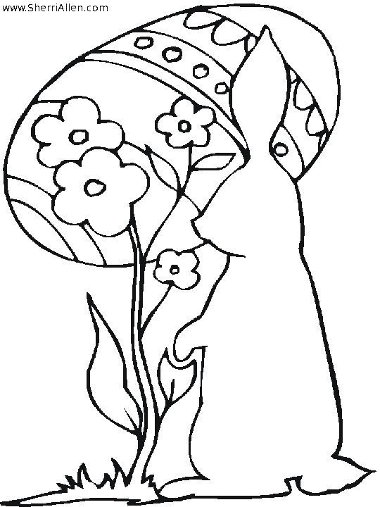 happy easter bunny coloring pages. Easter Bunny Coloring Pages - part II