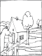 farm coloring page