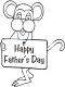 fathers day coloring page