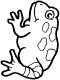 frog coloring page