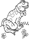 frog coloring page