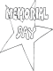 memorial day coloring page