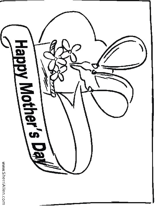 mothers day pictures to color. Memorial Day Coloring Pages