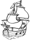 sailboat coloring page