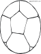 soccer ball coloring page