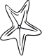 starfish coloring page