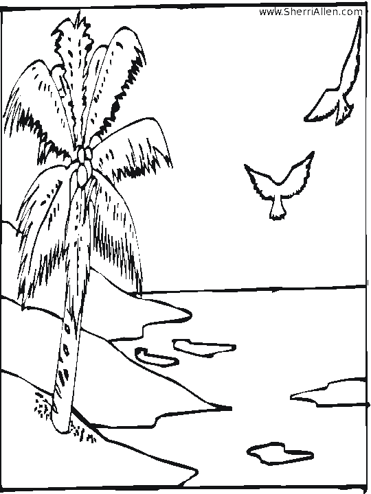 Summer Coloring Pages