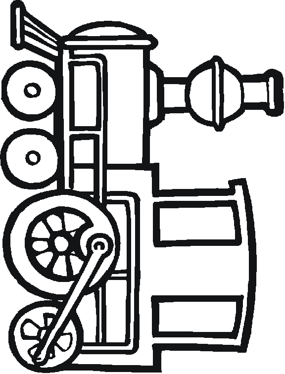 train coloring pages bearing