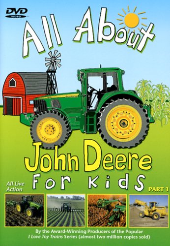 DVD Cover of All About John Deere for Kids Part 1