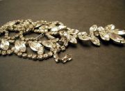 rhinestone jeweled necklace